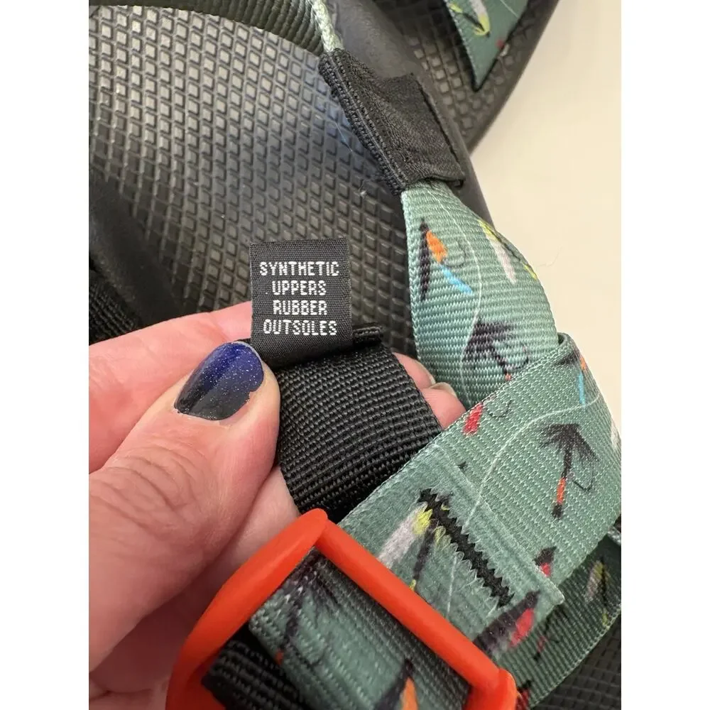 Chaco X Thomas Rhett ZX/1 Cloud Sandals Fly Fishing Pattern Men’s 11